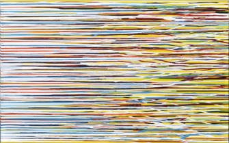 Kolor 13, Acryl auf Leinwand, 100 x 162 cm