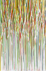 Kolor 12, Acryl auf Leinwand, 162 x 100 cm